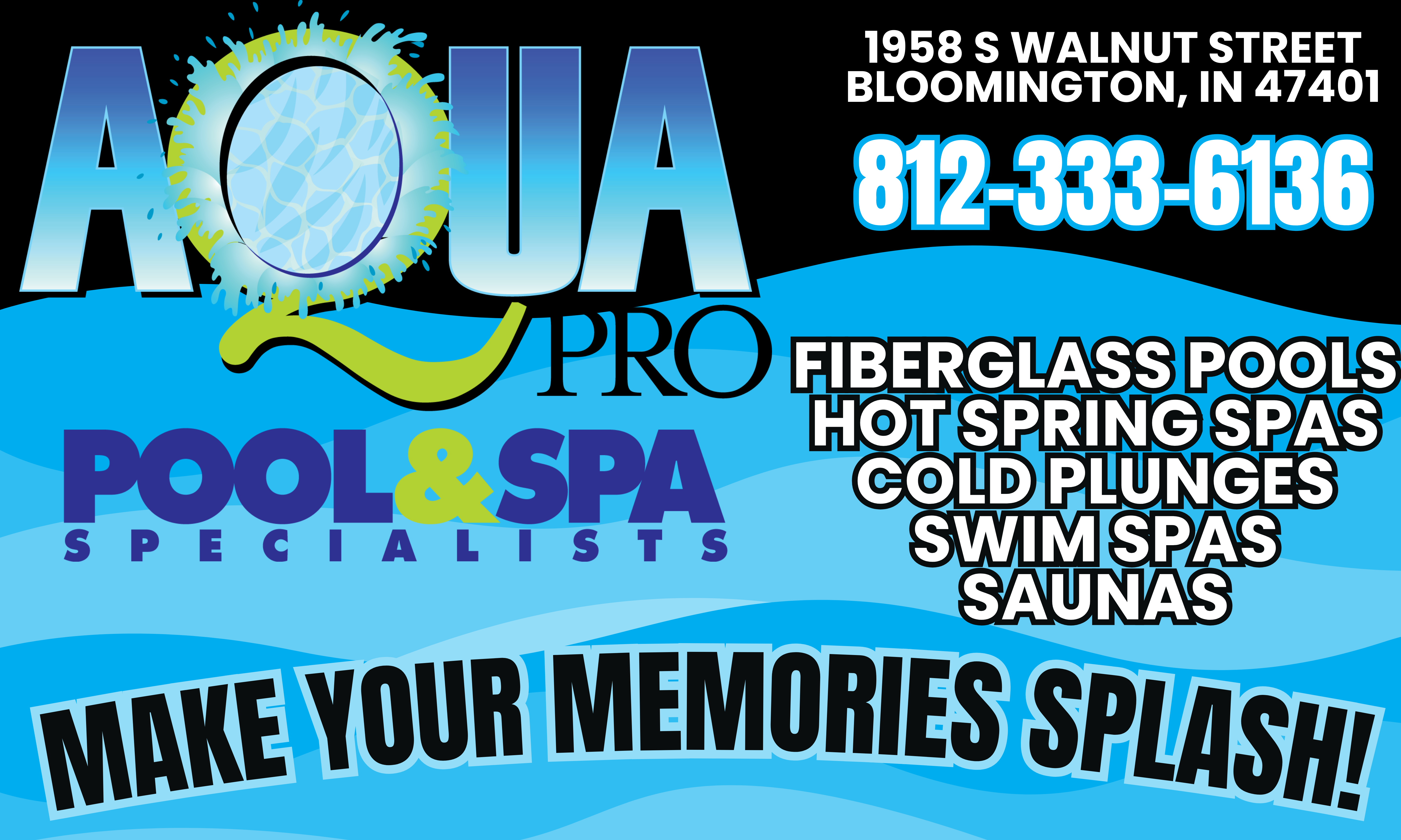 Aqua Pro Pool and Spa, a Frank Southern Ice Arena sponsor