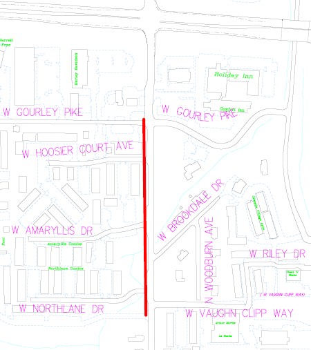 map of project area